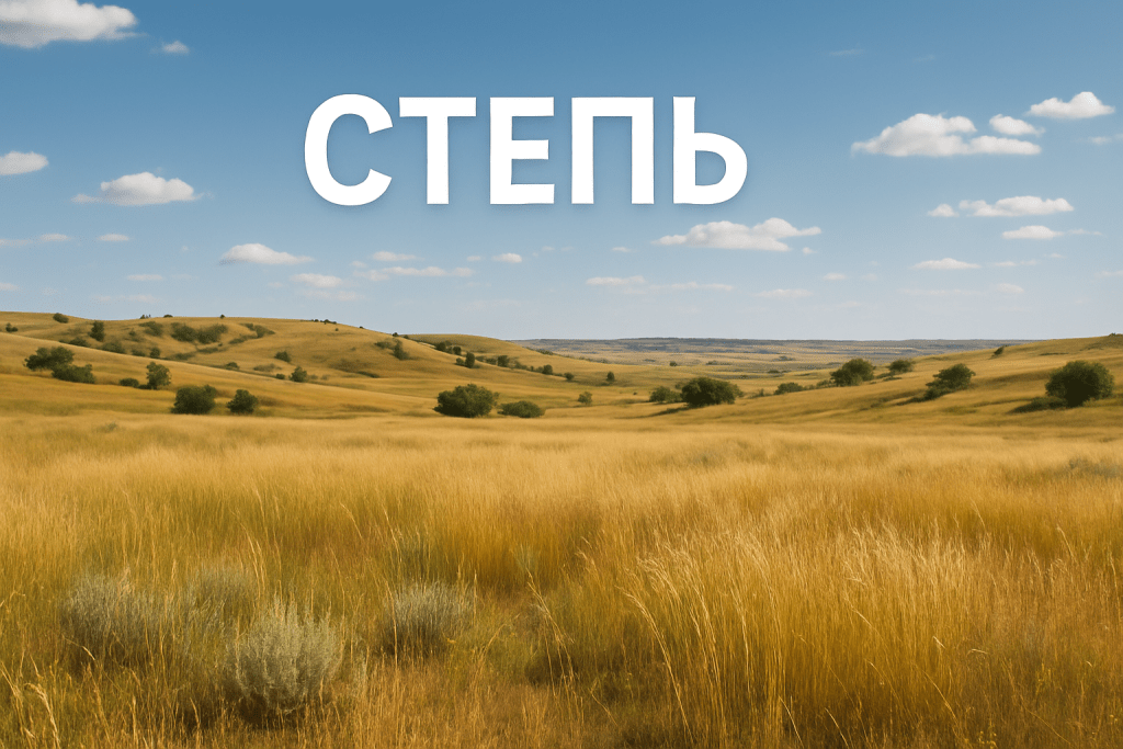 степь